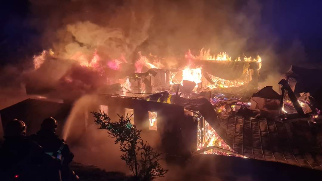 Incendio en Chihuaico – Huitag consumió por completo una casa habitación