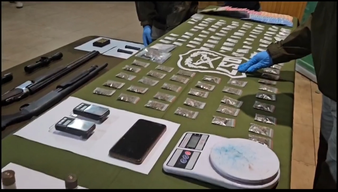 Detenidos por infracción a la ley de drogas en Panguipulli